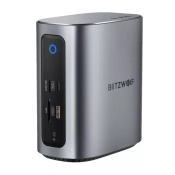 Dokovacia stanica BlitzWolf BW-TH15 17in1 — 2x HDMI, DisplayPort, 4x USB-C