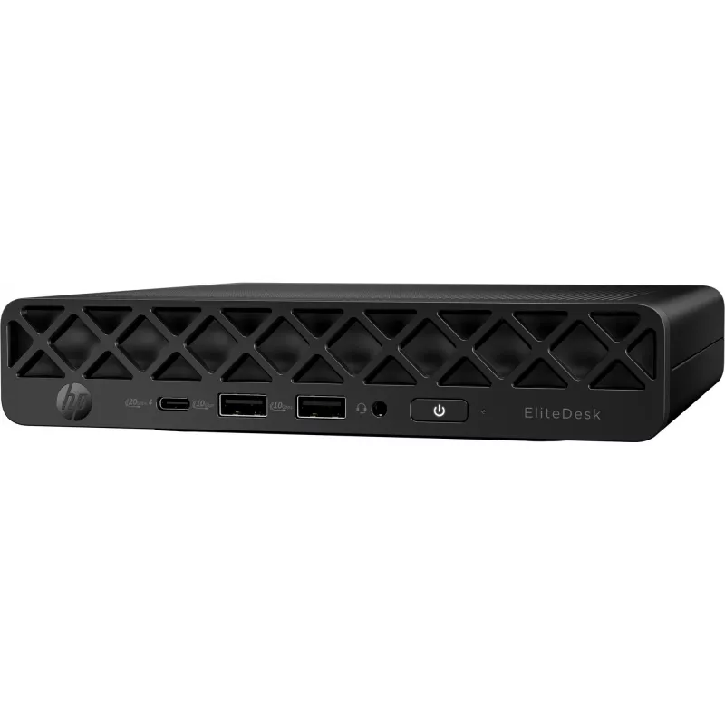 HP EliteDesk 8 Mini G1i AI mini PC, Intel Core Ultra 5 235T, 32 GB DDR5-5600, 512 GB SSD NVMe, Intel Graphics, Wi-Fi 7, Windows 11 Pro, čierny
