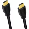 LogiLink CH0100 Premium High Speed HDMI kábel s Ethernetom, HDMI 2.0 typ A samec–samec, 4K 60 Hz, 18 Gbit/s, 1 m, čierny