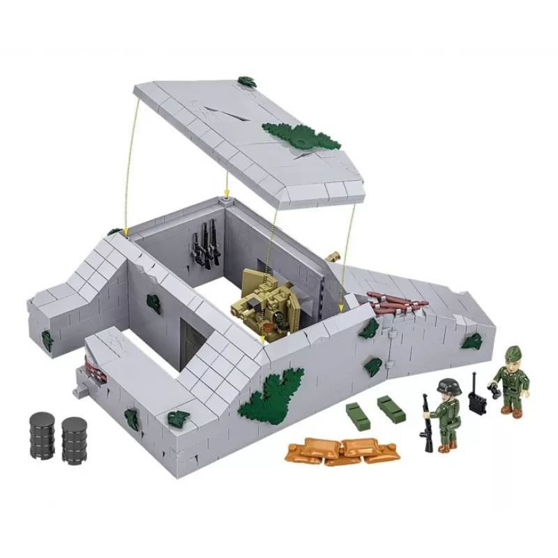 Stavebnica Cobi Nemecký bunker Regelbau 667/642 model COBI-3136 – detailná stavebnica