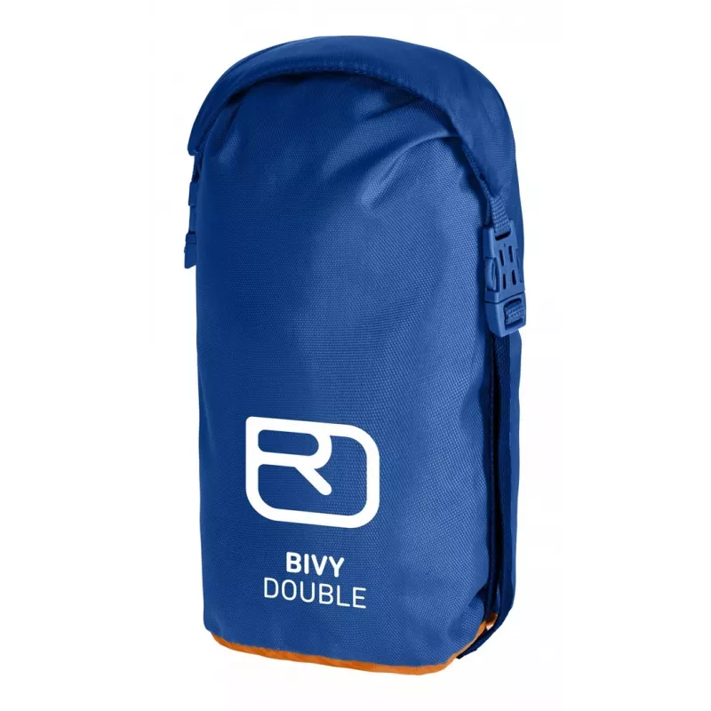 ORTOVOX Bivy Double obdĺžnikový spací vak pre dospelých polyuretán modrý, oranžový