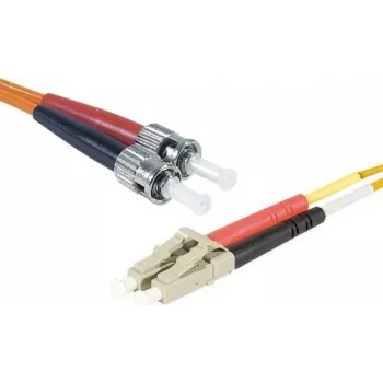 Tecline exertis Connect - patch kábel - ST Multi-Mode (M) na LC Multi-Mode (M) - 20 m - 50/125 mikrometrov - OM2 - oranžový (85420)
