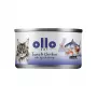 Ollo tuniak a kurča s kalamárom a krevetami vo vývare č. 4 70g