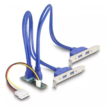 DeLOCK 61066 interný USB 3.2 Gen 1 adaptér M.2 samec čierna