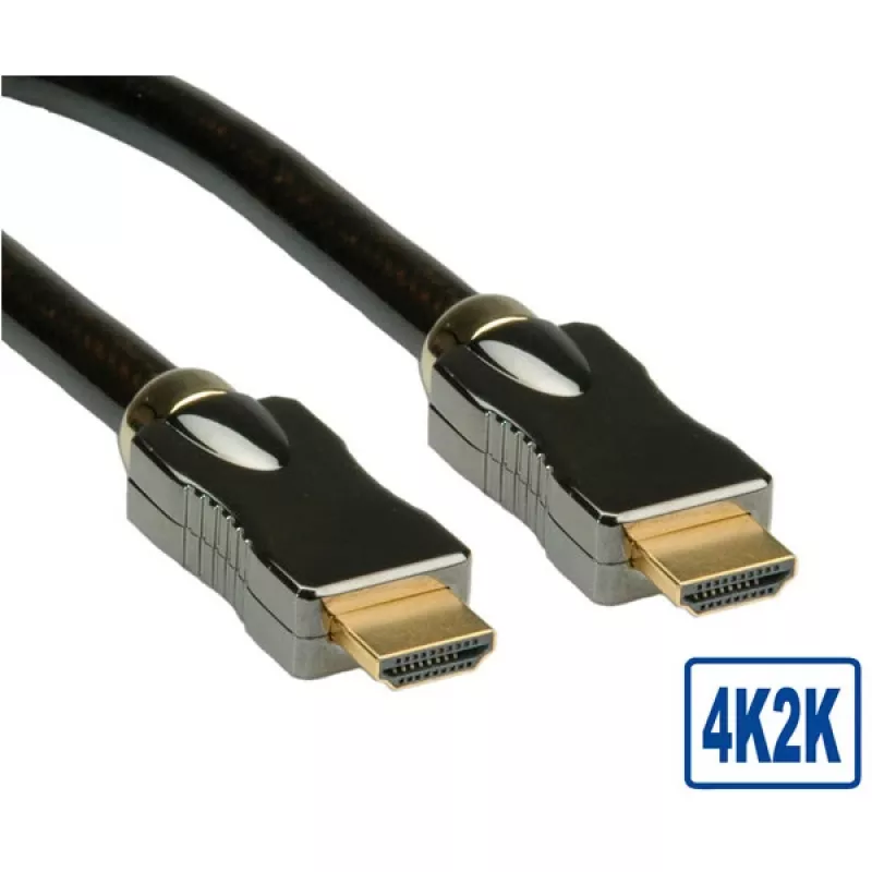 ROLINE HDMI Ultra HD with Ethernet – HDMI kábel s Ethernetom – HDMI (M)