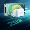 Ugreen USB Power Delivery 3.0 Quick Charge 4.0+ 20W 3A napájací zdroj (biela)