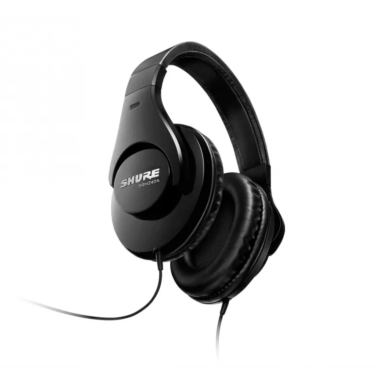 Shure SRH240A slúchadlá káblové cez hlavu hudba čierne