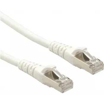 Roline - patch kábel - RJ-45 (M) na RJ-45 (M) - 1,5 m - SFTP - CAT 6a - biely