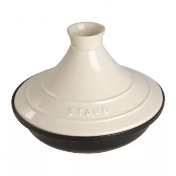 Tajine Staub riad - 28 cm, béžovo-čierna