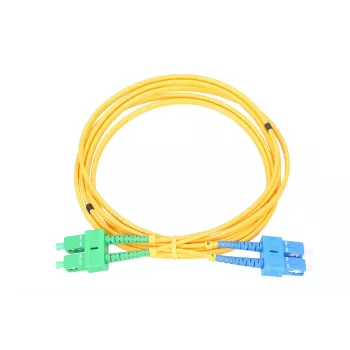 Extralink patch kábel SC/UPC - SC/APC, singlemode duplex, G.652D optické vlákno, PVC 3 mm, 5 m