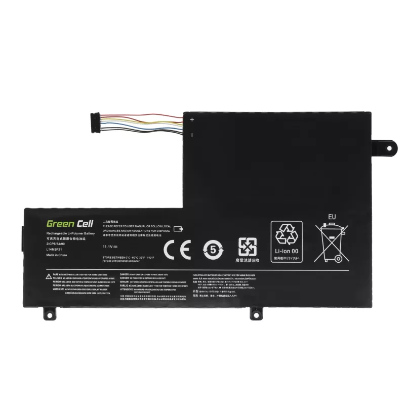 Green Cell batéria LE124 pre Lenovo Yoga 500-14IBD 500-14ISK 500-15IBD 500-15ISK