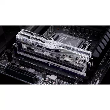 DIMM 64 GB DDR5-6400 (2x 32 GB) Dual-Kit, pamäť strieborná, F5-6400J3239G32GX2-TR5S, Trident Z5 Royal, INTEL XMP