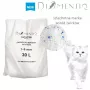 Mačacia podstielka DIAMENTIQ Neutral hrudkujúce silikónové granuly 30 l — neparfumovaná, 1–6 mm