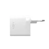 Nabíjačka FIXED FIXC65-2C-WH interiérová AC rýchlonabíjanie 2x USB Type-C