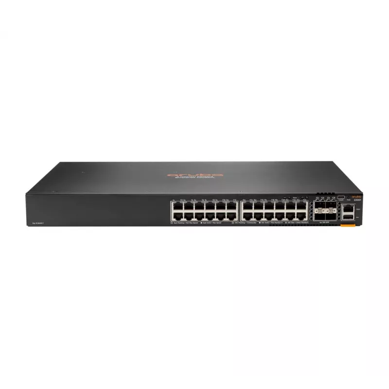 HPE Aruba Networking CX 6200F 24G 4SFP+ switch