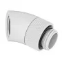 Barrow 45° otočný adaptér G1/4 samec na G1/4 samica biely TWT45-B01 w