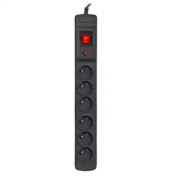 Armac M6/25/CZ napájacia rozvodnica (PDU) 6 AC výstupov čierna