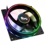 Cryorig Crona S CR-XRS1 PWM ventilátor, ARGB, 120 mm, čierny