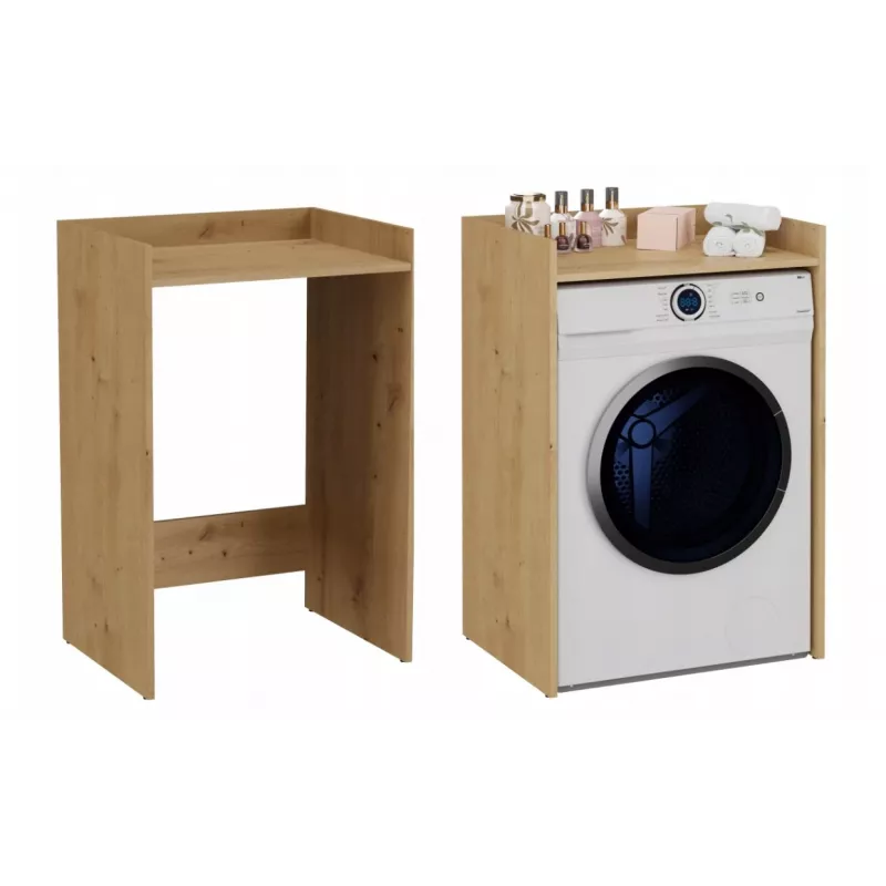 Top e Shop POLA skrinka do práčovne pre práčku – artisan dub