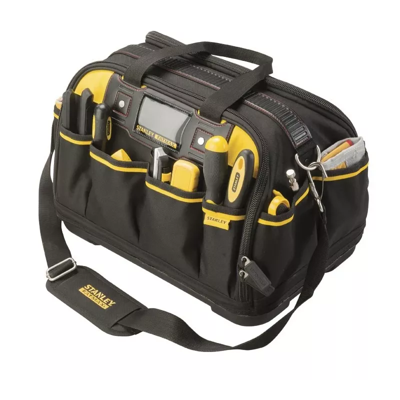 Taška na náradie STANLEY FATMAX Multi Access FMST1-73607, polyester, 430 × 280 × 300 mm, 2 rukoväte, ramenný popruh