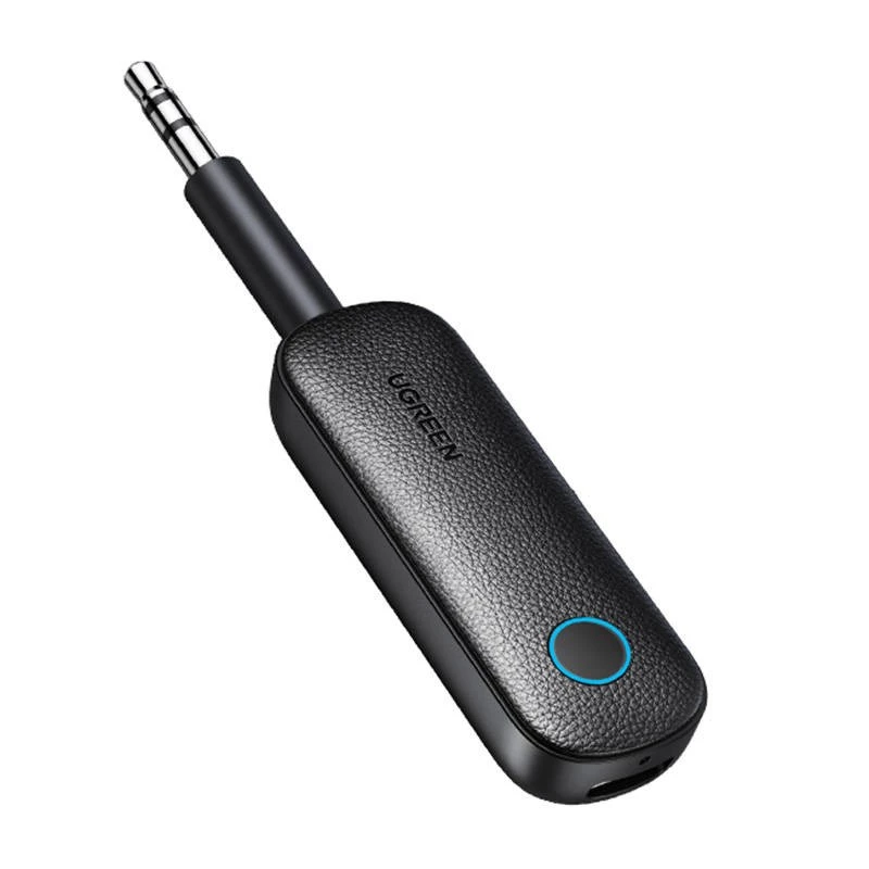 Bluetooth prijímač/vysielač UGREEN CM403 – 3,5-mm jack, Bluetooth 5.0, 145-mAh batéria, čierna