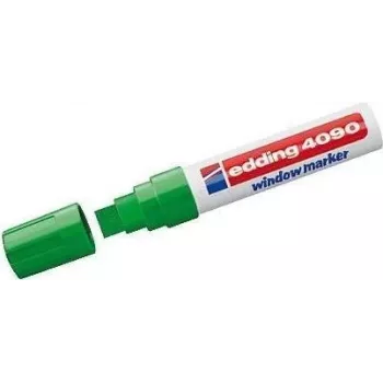 Kriedový marker Edding 4090 bloková zelená 5 ks