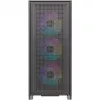 PC skriňa Silentware Air 2000 A-RGB čierna — Mid-Tower, bočné okno z tvrdeného skla