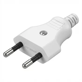 Elektrická sieťová zástrčka Bachmann 900.003 biela