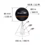 Prenosný sonar pre ryby Deeper Smart Sonar PRO+ 2 sonar 675 kHz, dosah 100 m, 65×65×65 mm, Li‑Ion 950 mAh