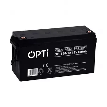 Agm Opti 12V 150 AH Vrla batéria