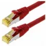 Sieťový kábel Helos Cat 6a S/FTP 5 m červený