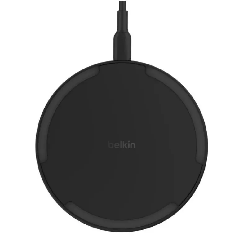 Bezdrôtová nabíjačka Belkin WIA012KQBK 15W s 20W napájacím zdrojom, čierna