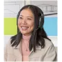 LOGITECH VC Logitech Zone Vibe Wireless - headset - Over-Ear - Bluetooth - Wireless - izolácia hluku - Graphite - certifikované pre Microsoft Teams (981-001441)