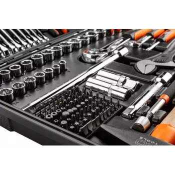 NEO tools 08-945 sada nástrčných kľúčov 1/4 1/2 palca všestranná odolná