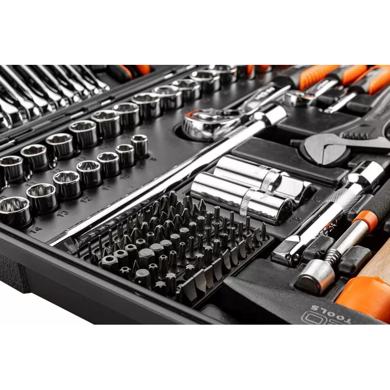 NEO tools 08-945 sada nástrčných kľúčov 1/4 1/2 palca všestranná odolná