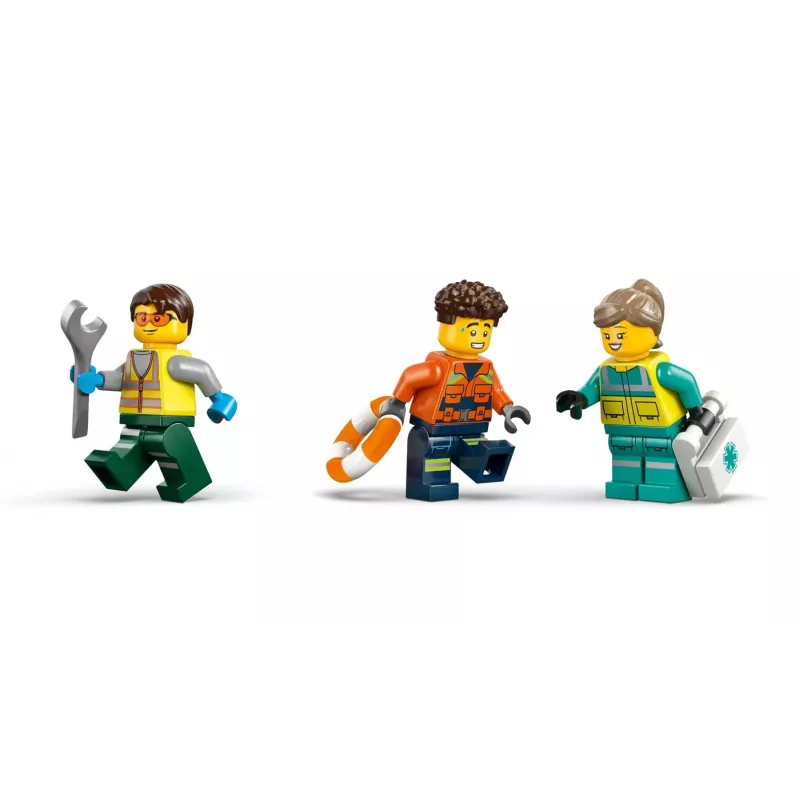 LEGO CITY 60505 Lietadlo, servisné nákladné auto a hovercraft