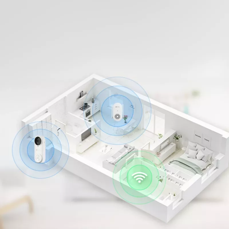 EZVIZ CH1 Smart Wi-Fi zvonček pre videodverové zvončeky na batérie
