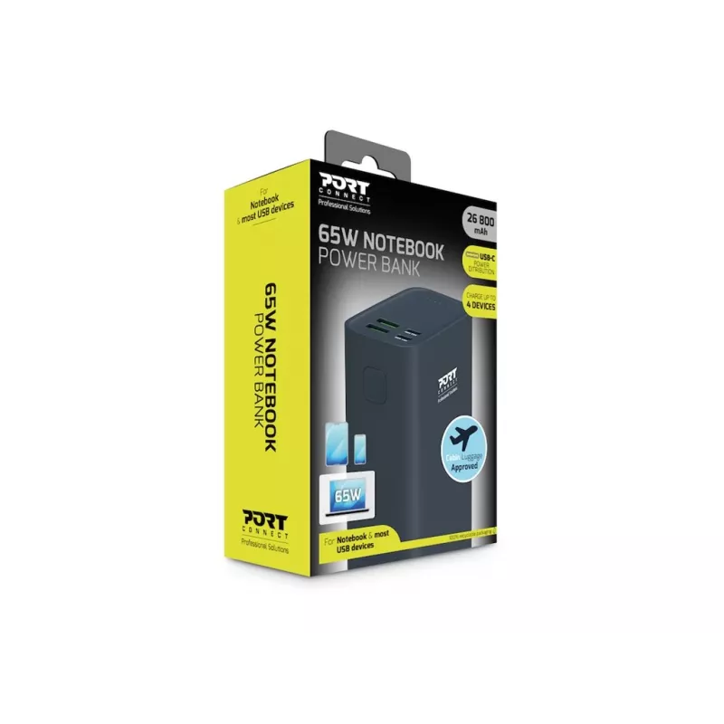 PORT CONNECT externá USB-C batéria PD | 26800 mAh | modrá