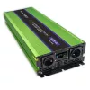 Automobilový menič Qoltec Monolith 6000 W zelený 12 V