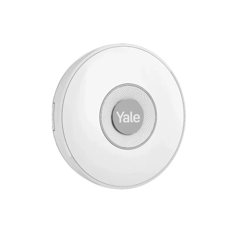 Yale interiérová siréna bezdrôtová sivá, biela