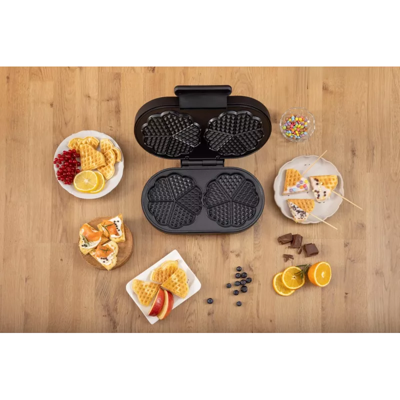 Waffleovač GORENJE WM1200B čierny, 1200 W