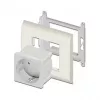 Zásuvka DELOCK CEE 7/3 (typ E) biela, 250 V, 16 A, 4000 W
