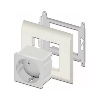 Zásuvka DELOCK CEE 7/3 (typ E) biela, 250 V, 16 A, 4000 W