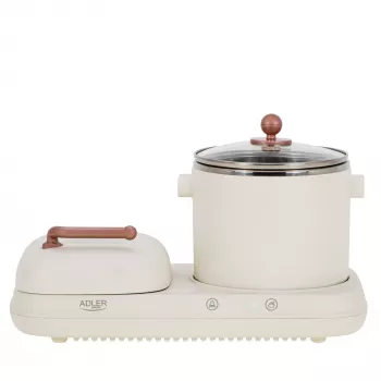 Adler 2-in-1 raňajkový set | AD 6421 | 1320 W | 1 L | počet programov 1