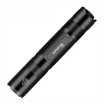 UV baterka Superfire Z01 365 nm USB – praktická UV lampa s vlnovou dĺžkou 365 nm, nabíjateľná cez USB