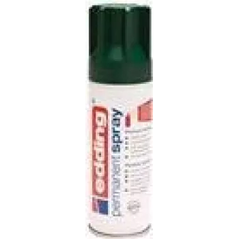 Akrylová farba sprej Edding Permanent Spray 200 ml zelená