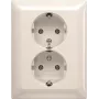 BUSCH JAEGER BJ 202 EUJ-914 SCHUKO® dvojzásuvka. úplná krycia doska
