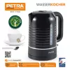 Elektrická rýchlovarná kanvica Petra 1,7 l 3 kW čierna