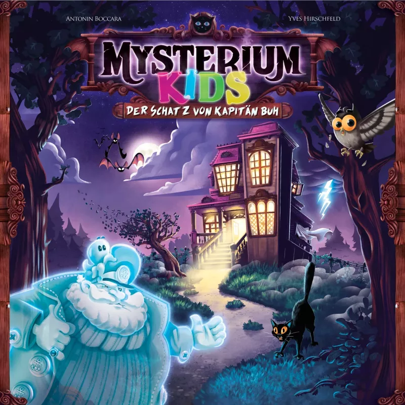 Mysterium Kids: Der Schatz of captain Buh, dosková hra