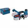 Bosch GCB 18V-63 CLC prenosná pásová píla 162 m/min, akumulátorová